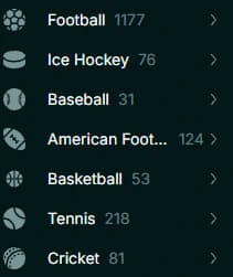 wakuna casino popular sport
